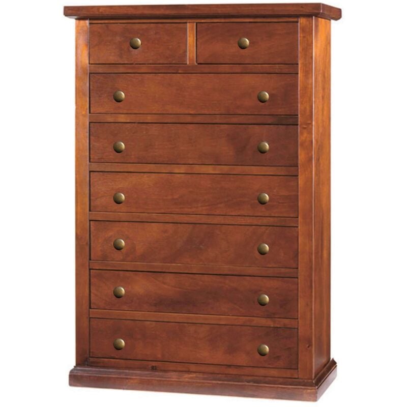 foto del prodotto kelley cassettiera in legno massello cm 87 x 45 x 127 h