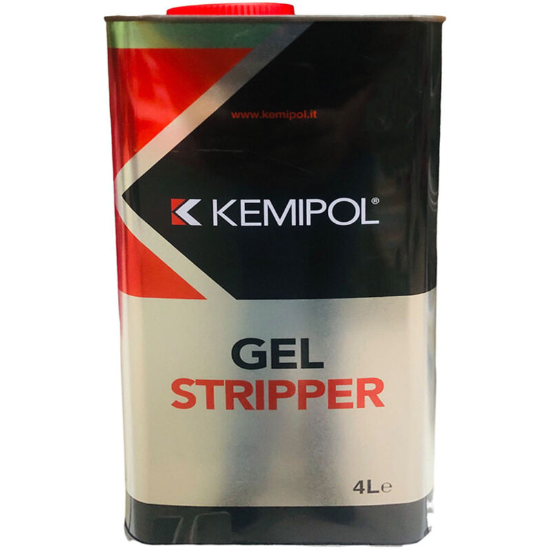foto del prodotto kemipol gel stripper sverniciatore gel universal per rimuovere vernici smalti 4 lt