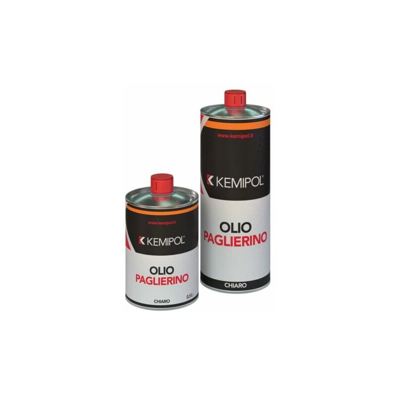foto del prodotto kemipol olio paglierino chiaro per legno adatto mobili infissi pavimento 1 lt