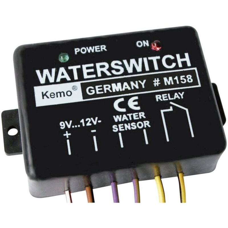 foto del prodotto kemo electronic kemo m158 sensore acqua componente sfuso 9 v dc, 12 v dc