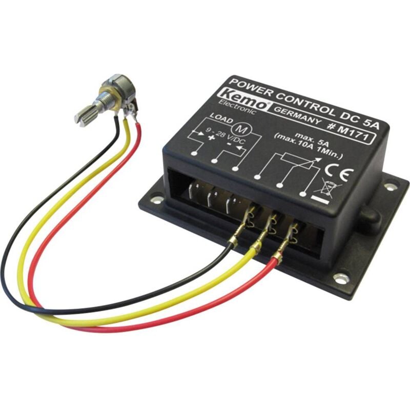 foto del prodotto kemo m171 regolatore di potenza componente sfuso 9 v dc, 12 v dc, 24 v dc
