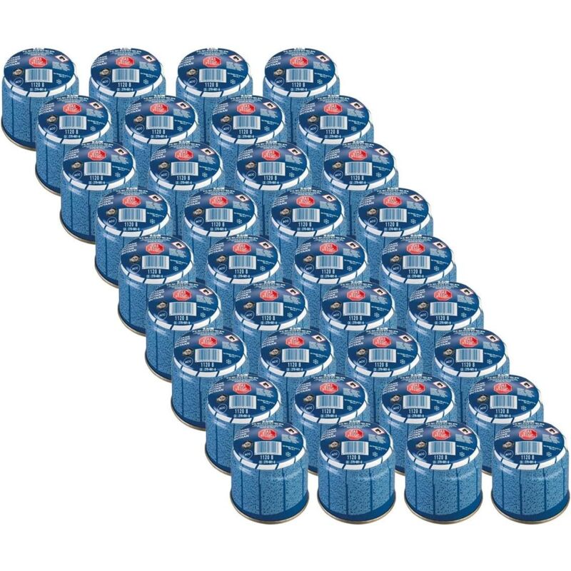 foto del prodotto kemper confezione 36 cartucce gas 190g butano forabile sicurezza stop gas