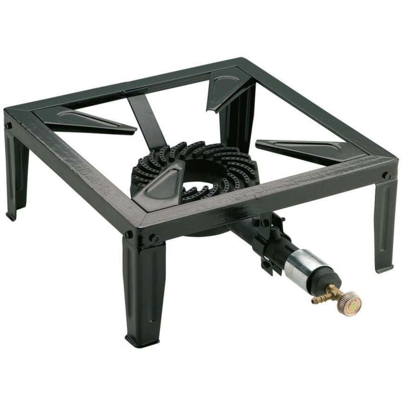foto del prodotto kemper fornellone a gas 4piedi in ghisa 40x40
