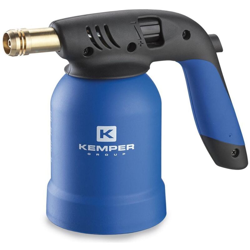 foto del prodotto kemper saldatore a gas da riscaldo con accensione normale e piezoelettrica fiamma ossidrica per lavori di alta precisione piezo