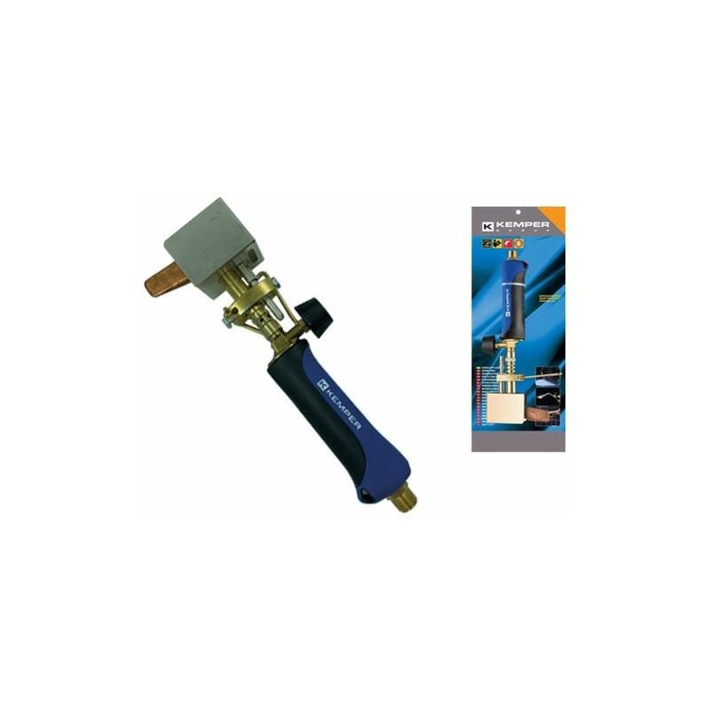 foto del prodotto kemper saldatore con mazza in rame 200 gr e cuffia antivento