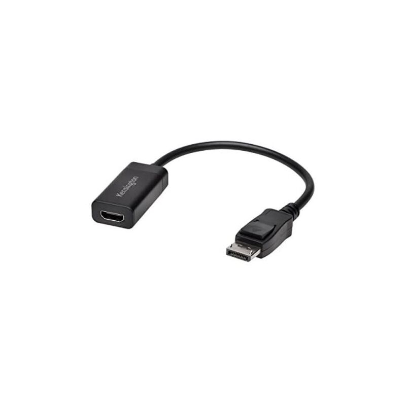 foto del prodotto kensington cable video adapter display port to hdmi 4k vp4000 adapter k33984ww 
