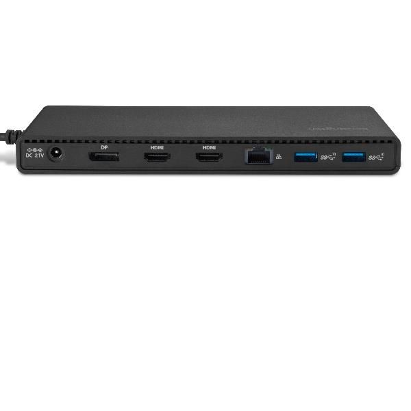 foto del prodotto kensington docking station sd4842p eq, con usb c 10 gb s, tripla uscita video, senza driver e 100 w pd