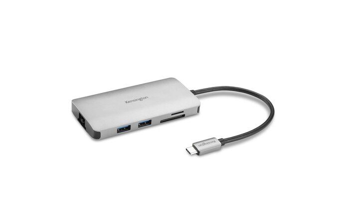 foto del prodotto kensington hub portatile senza driver 8 in 1 usb c uh1400p
