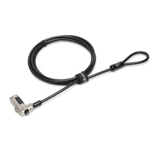 foto del prodotto kensington lucchetto sottile per laptop con combinazione n17 per slot wedge