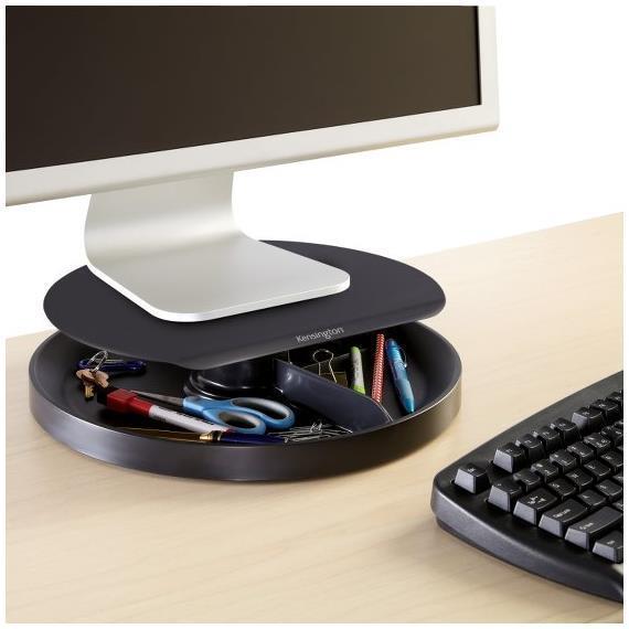 foto del prodotto kensington supporto per monitor spin2 smartfit nero