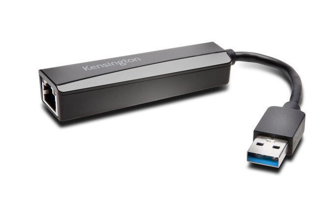 foto del prodotto kensington ua0000e adattatore ethernet usb a nero