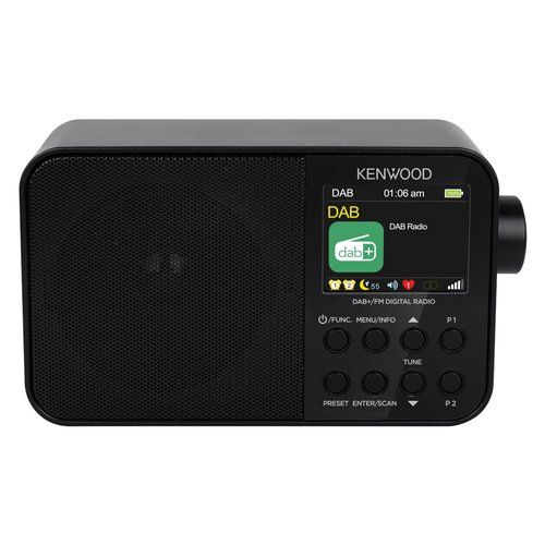 foto del prodotto kenwood cr m30dab b portatile digitale nero