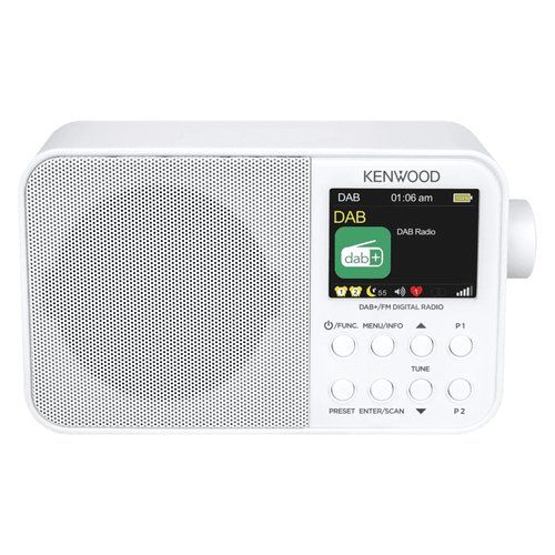 foto del prodotto kenwood cr m30dab w radio portatile digitale bianco