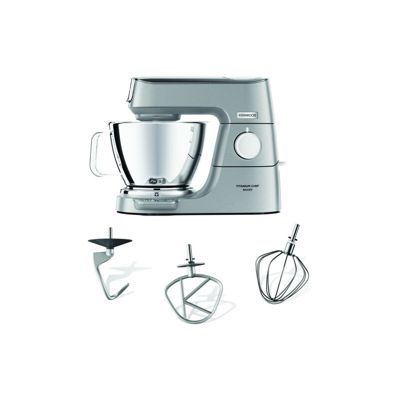 foto del prodotto kenwood robot da cucina chef titanium kvc65.001wh 1200w ledstsch bilancia timer