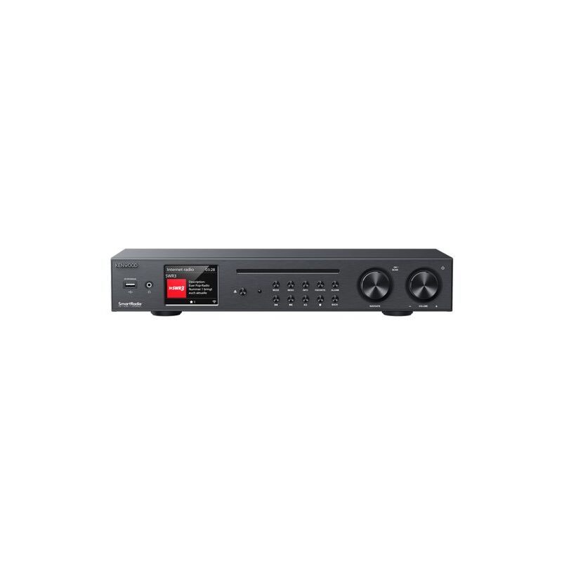 foto del prodotto kenwood sintoampli dab cd usb wifi bt blackrete