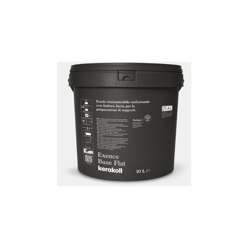 foto del prodotto kerakoll exence flat bc 10lt colore bianco per interni
