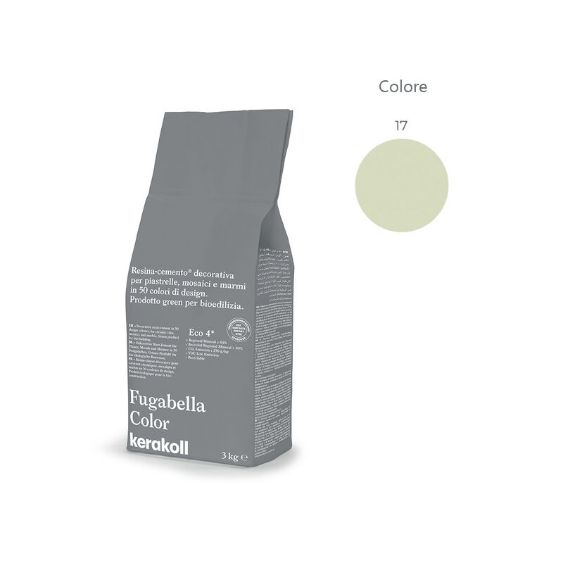 foto del prodotto kerakoll fugabella color 17 stucco fugante sacco 3 kg