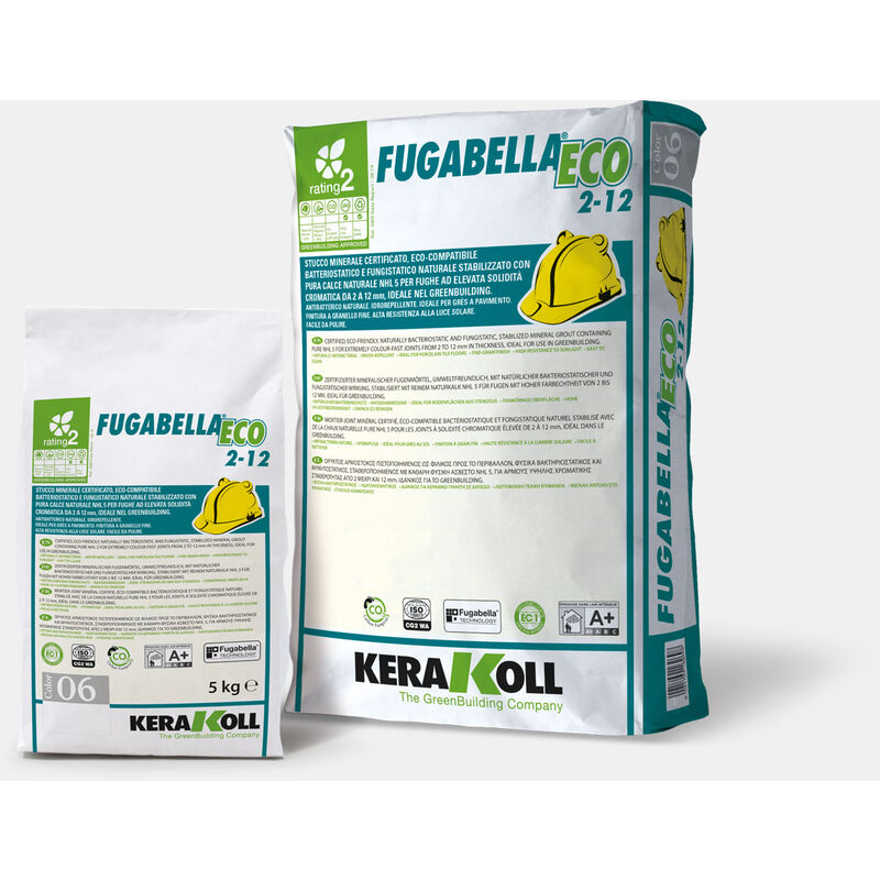 foto del prodotto kerakoll fugabella eco new 2 12 grigio ferro 08 kg 25 stucco minerale