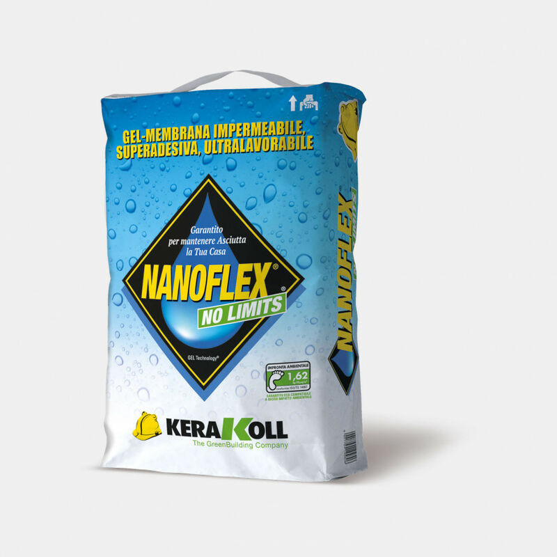 foto del prodotto kerakoll membrana impermeabilizzante nanoflex no limits 20 kg conf. da 20 kg