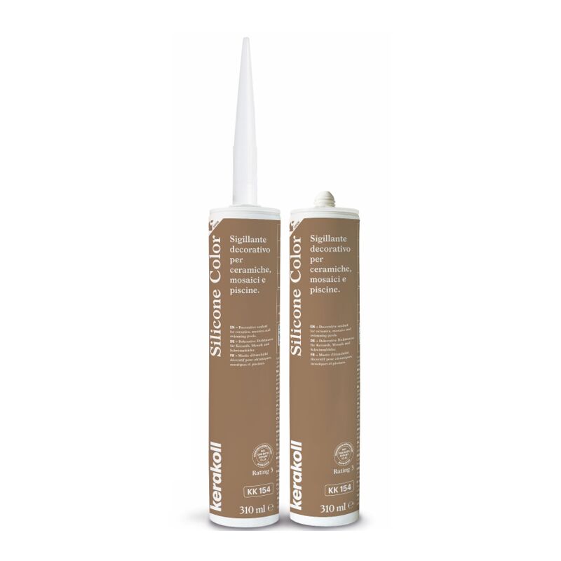 foto del prodotto kerakoll silicone color kk 154 sigillante siliconico cartuccia ml 310