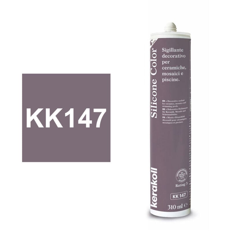 foto del prodotto kerakoll silicone color kk147 sigillante decorativo ceramiche 310 ml