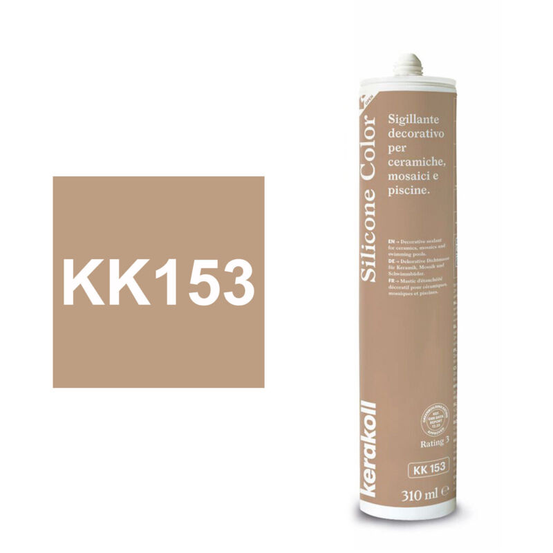foto del prodotto kerakoll silicone color kk153 sigillante decorativo ceramiche 310 ml