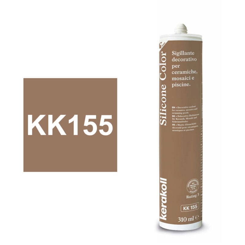 foto del prodotto kerakoll silicone color kk155 sigillante decorativo ceramiche 310 ml