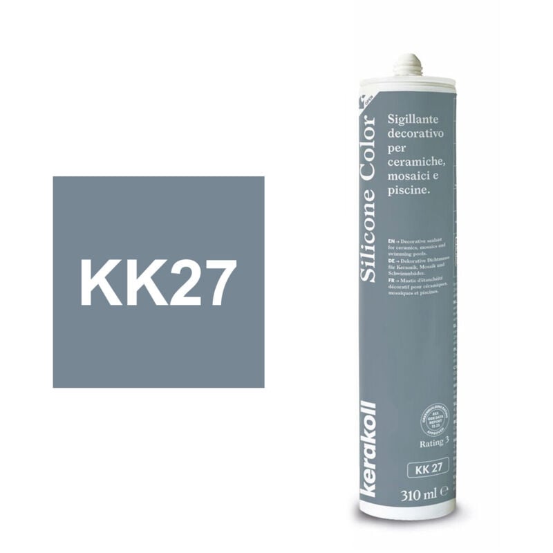 foto del prodotto kerakoll silicone color kk27 sigillante decorativo ceramiche 310 ml