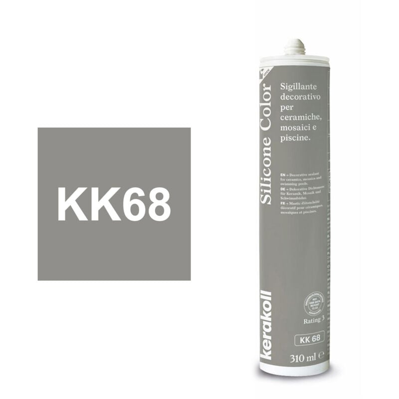foto del prodotto kerakoll silicone color kk68 sigillante decorativo ceramiche 310 ml