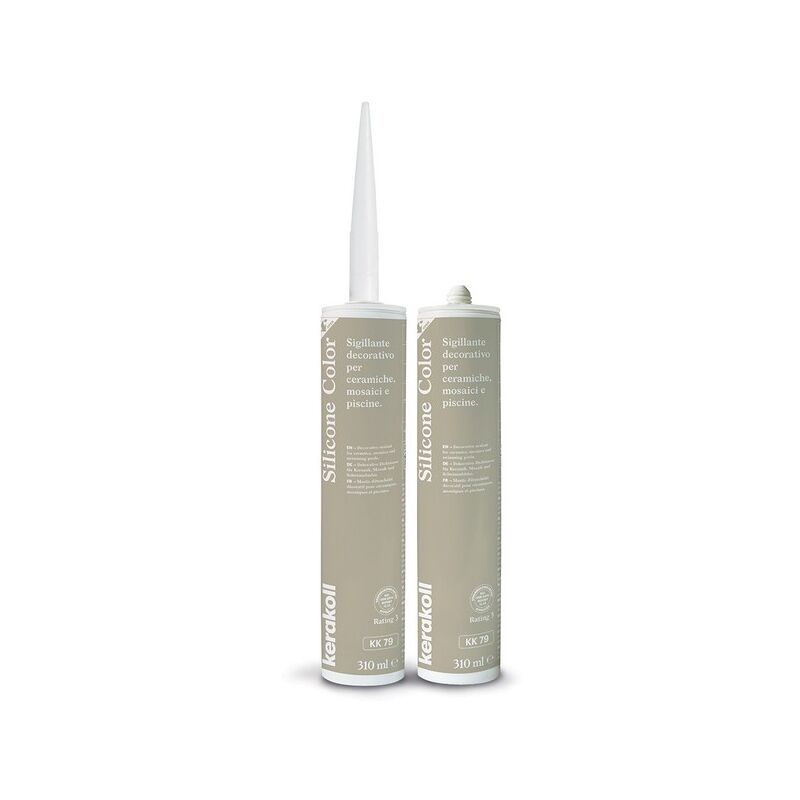foto del prodotto kerakoll silicone color kk79 greige ml 310 sigillante decorativo per ceramiche e mosaici