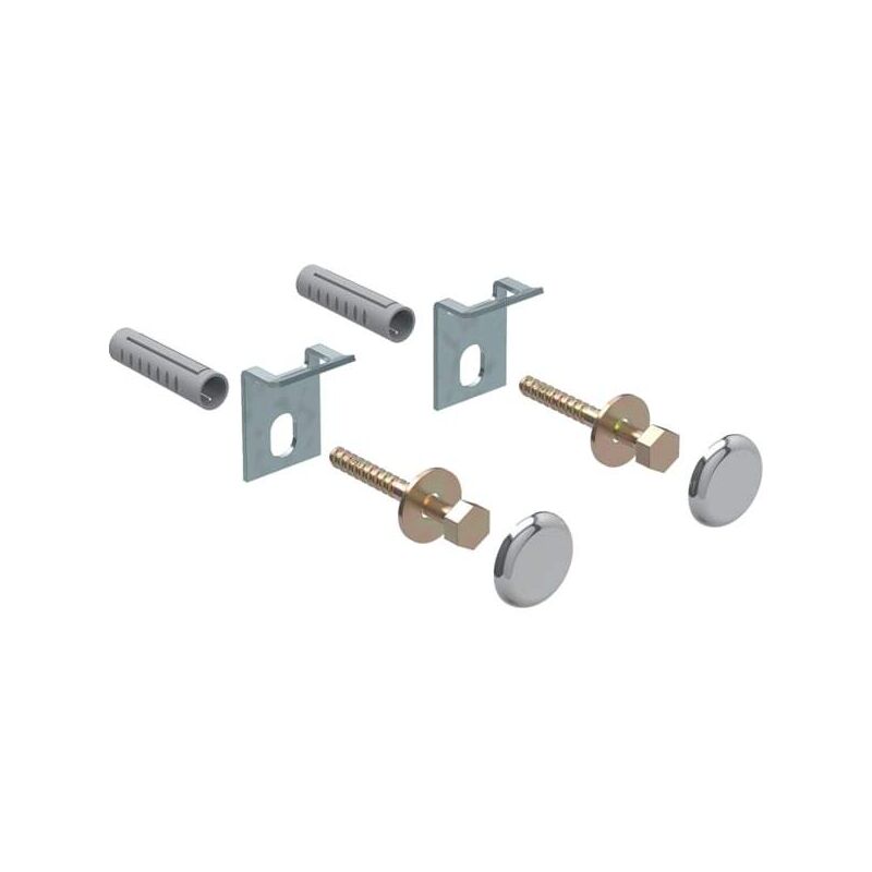 foto del prodotto keramag geberit kerafix kit de fixation pour urinoir avec capuchons de