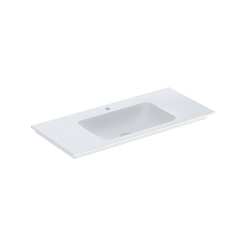 foto del prodotto keramag geberit one lavabo pour meubles sortie verticale, 105x14x48cm,