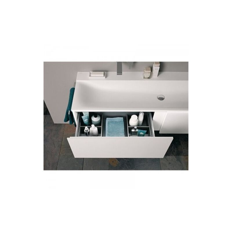 foto del prodotto keramag geberit xeno 2 armoire sous lavabo, 1395x350x473 mm, 2 tiroirs,