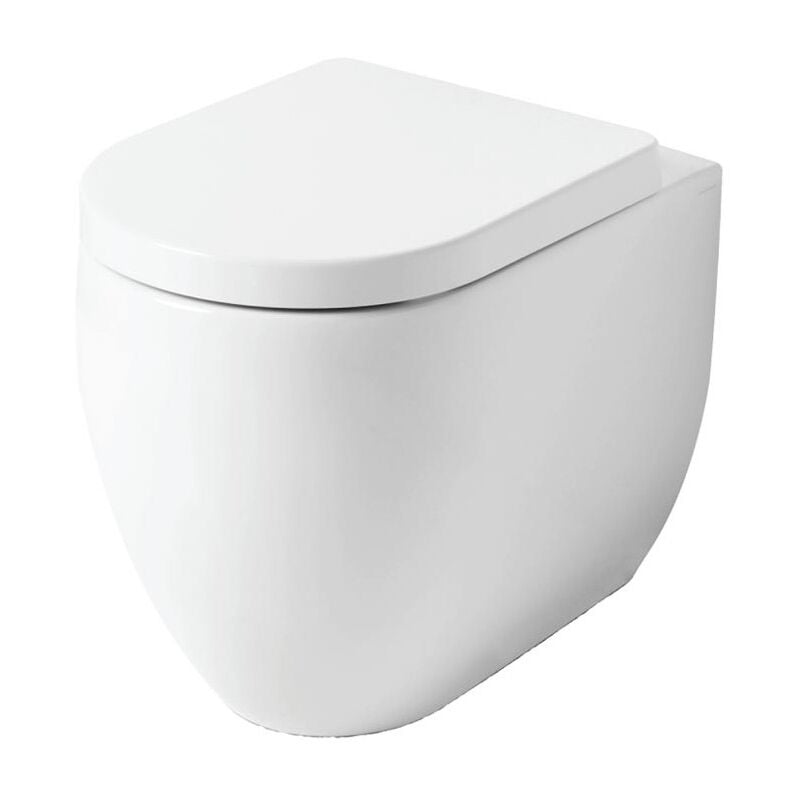 foto del prodotto kerasan vaso wc norim filomuro a pavimento flo scarico universale 52x36xh.43 cm bianco