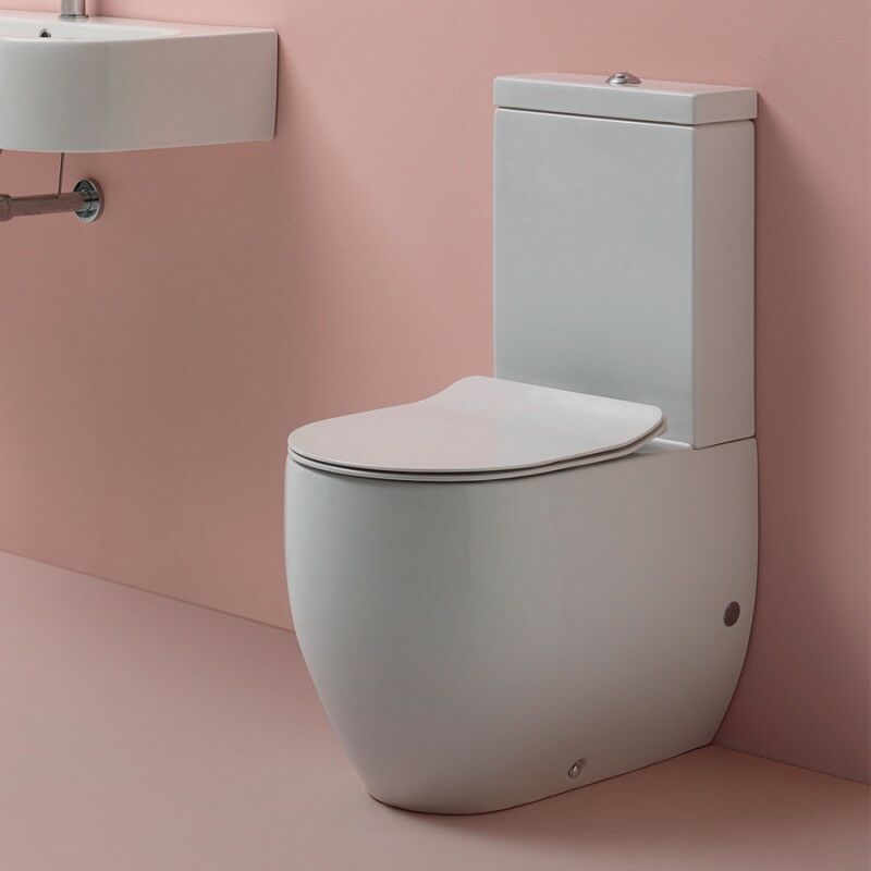 foto del prodotto kerasan water flo monoblocco filomuro con cassetta di scarico cm. 60x36