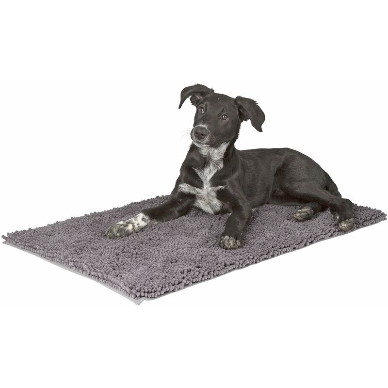 foto del prodotto kerbl, cattura sporco super letto, 80 x 50 cm, grigio