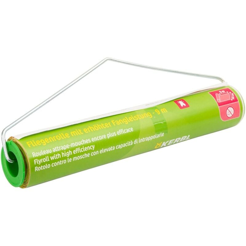 foto del prodotto kerbl cit flymaster 299847 mulinello da appendere, lunghezza rotolo 9 m, larghezza rotolo 30 cm, trappola per insetti