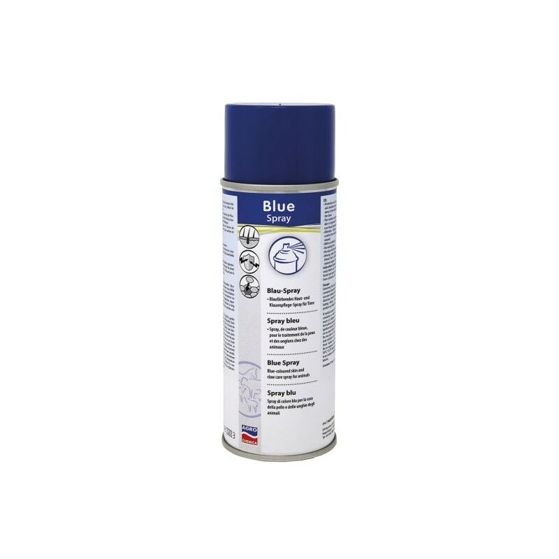 foto del prodotto kerbl spray blu disinfettante 400 ml