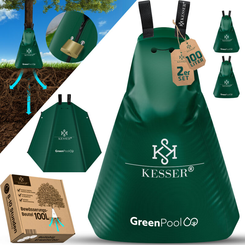 foto del prodotto kesser borsa per l innaffiamento degli alberi borsa per l acqua e borsa per l innaffiamento degli alberi borsa in pvc durevole e resistente ai