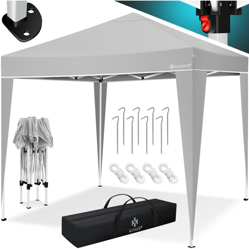foto del prodotto kesser gazebo 3x3m impermeabile incl. borsa sistema pop up click protezione uv 50 gazebo pieghevole tenda da giardino tenda per feste montanti in