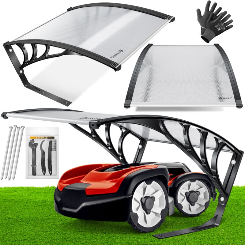foto del prodotto kesser tettoia per tetti di garage per tosaerba robot tettoia per tosaerba robot automower giardino resistente alle intemperie garage per tosaerba