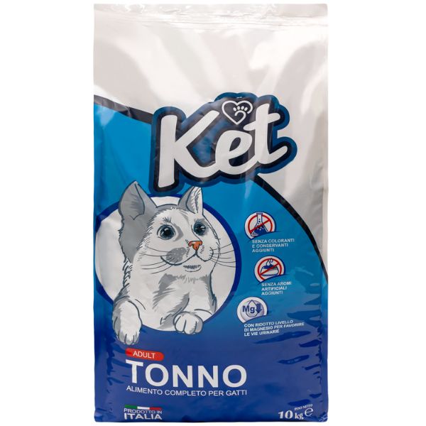 foto del prodotto ket cat adult tonno tonno croccantini per gatti 1 ordine scegli lo sconto bzr5 bzr20 200 punti fedelt 