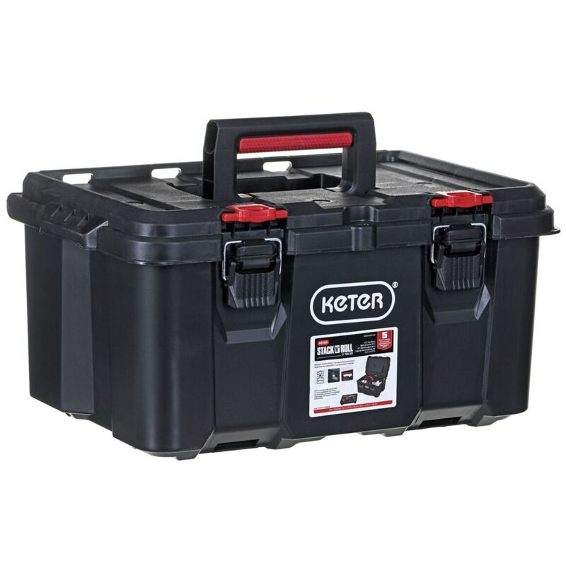 foto del prodotto keter cassetta degli attrezzi 251492 52,5 x 26 x 34,5 cm resina