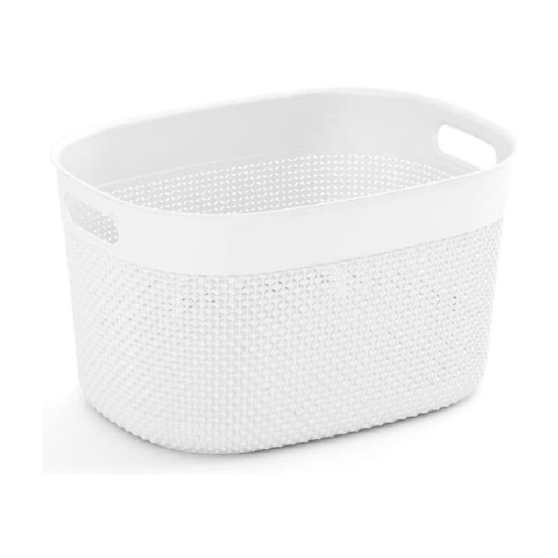 foto del prodotto keter cesta filo 44x33xh27cm bianca