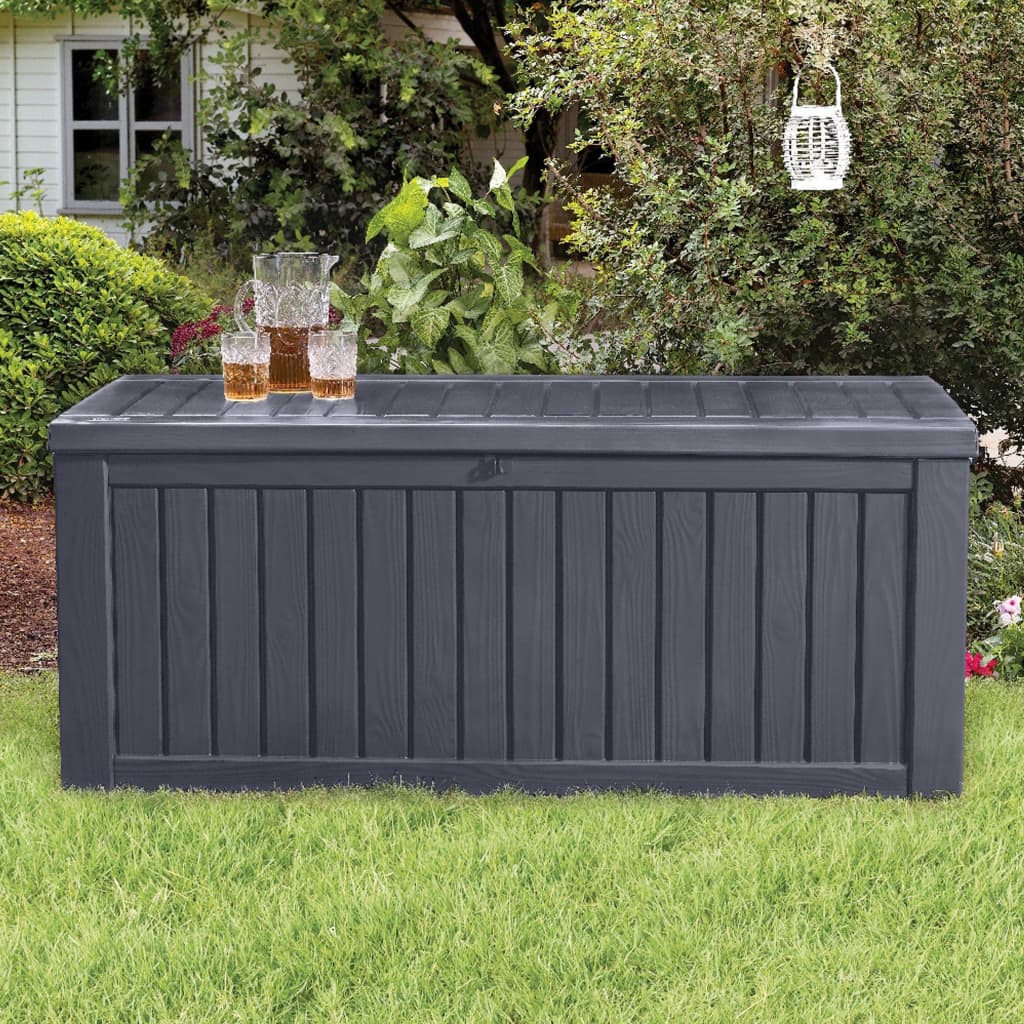 foto del prodotto keter contenitore da giardino rockwood 570 l antracitecod mxl 79258