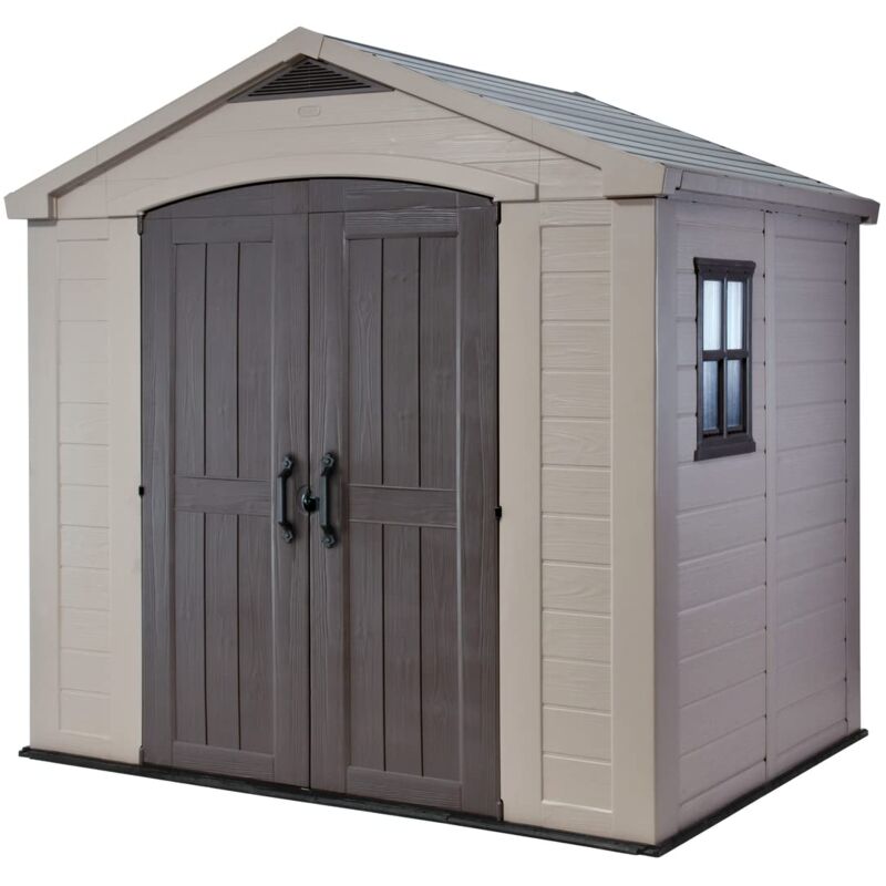 foto del prodotto keter k209875 casetta da giardino e esterni, factor 8 x 8 feet