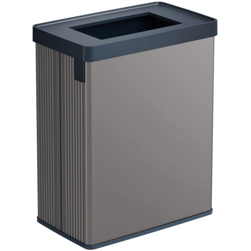 foto del prodotto keter pattumiera verto recycle grigio perlato