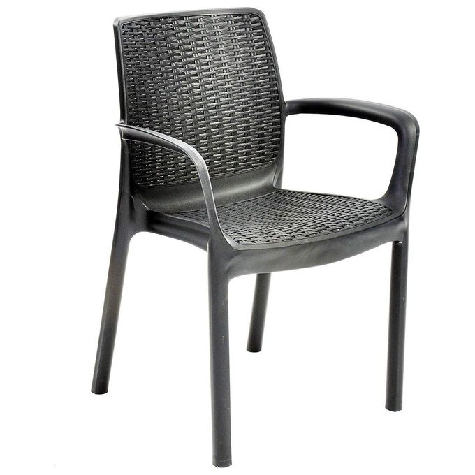 foto del prodotto keter set 8 pezzi sedia bali mono grafite per arredo giardino robusto e elegante