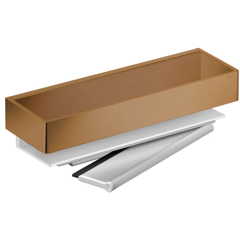 foto del prodotto keuco edition 11 tablette de douche avec raclette en verre,