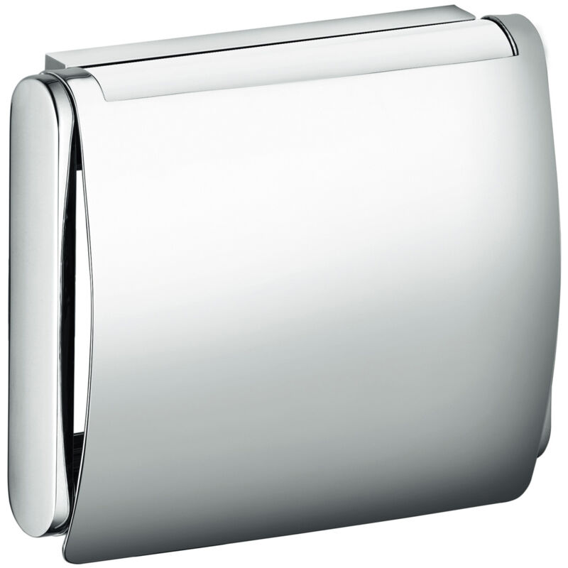 foto del prodotto keuco plan support de papier toilette avec couvercle, pivotant,